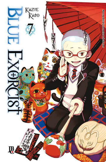 Capa de Blue Exorcist #07, Editora JBC