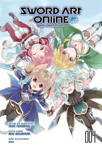Capa de Sword Art Online: Girl's Operations Vol. 4, Panini