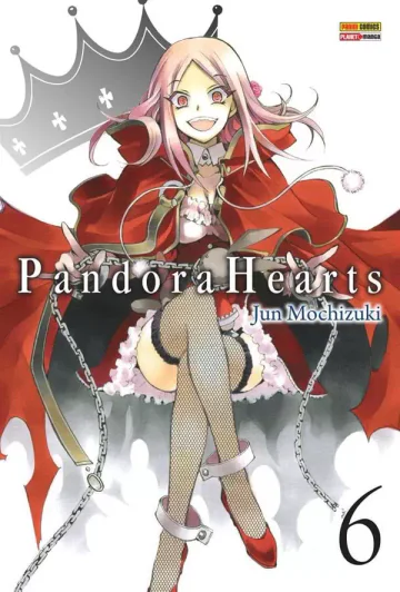 Capa de Pandora Hearts Vol. 6, Panini