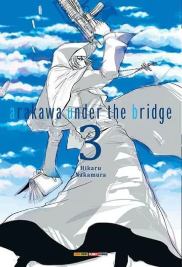 Capa de Arakawa Under The Bridge Vol. 3, Panini