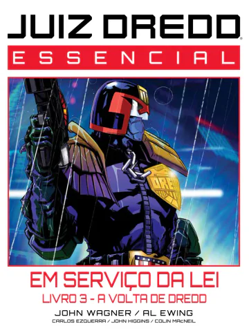 Capa de JUIZ DREDD ESSENCIAL VOL. 8, Mythos Editora