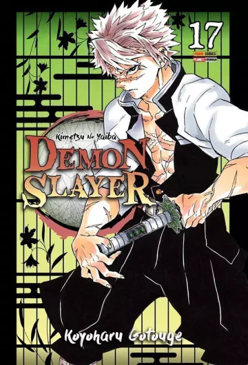 Capa de Demon Slayer - Kimetsu No Yaiba Vol. 17, Panini