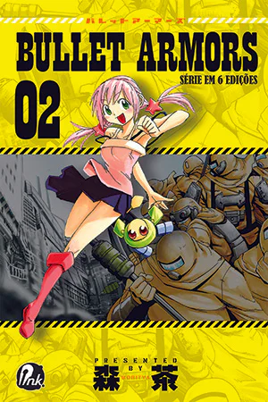 Capa de Bullet Armors #02, Editora JBC
