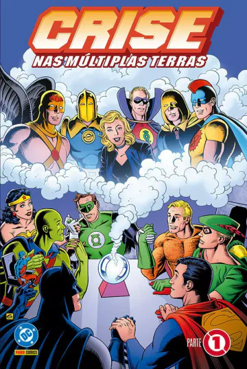 Capa de Crise Nas Infinitas Terras Vol. 01 - Crise Nas Múltiplas Terras Parte 01, Panini