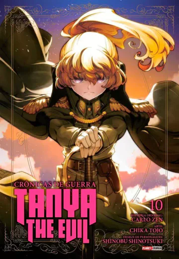Capa de Tanya The Evil: Crônicas De Guerra Vol. 10, Panini