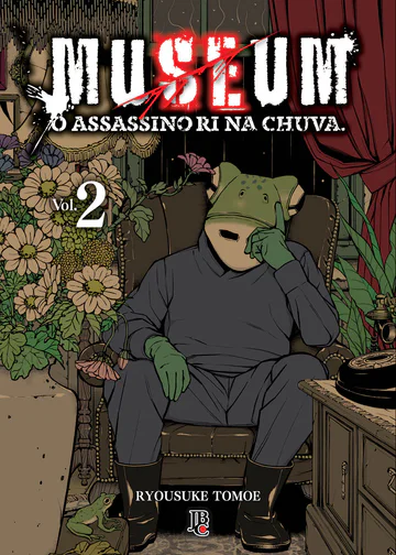 Capa de Museum - O Assassino Ri na Chuva #02, Editora JBC