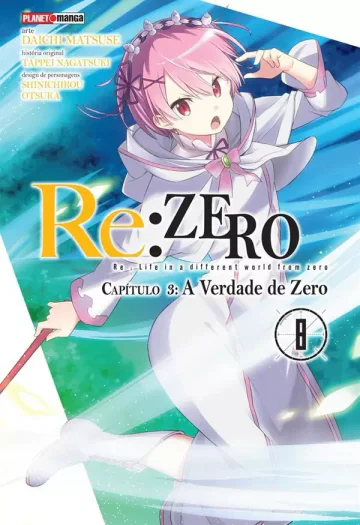 Capa de Re: Zero Capitulo 3 - A Verdade De Zero Vol. 8, Panini