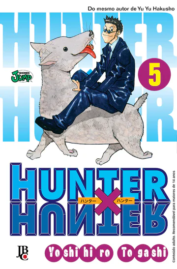 Capa de Hunter X Hunter #05, Editora JBC