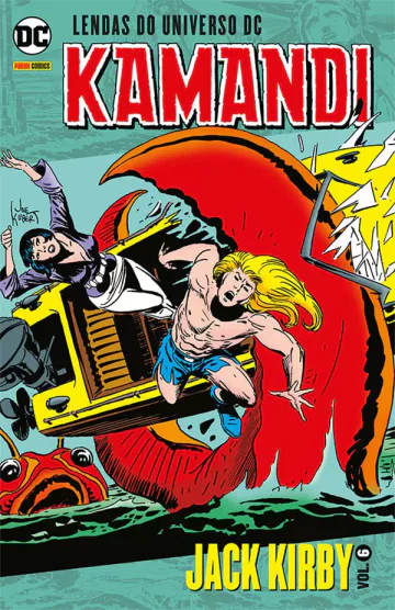 Capa de Kamandi Vol. 6, Panini