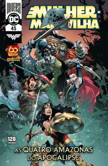 Capa de Mulher-Maravilha (2017) Vol. 45, Panini