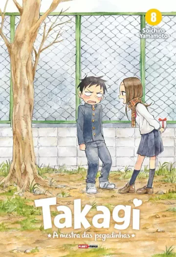 Capa de Takagi: A Mestra Das Pegadinhas Vol. 8, Panini