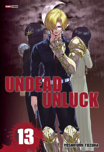 Capa de Undead Unluck Vol. 13, Panini