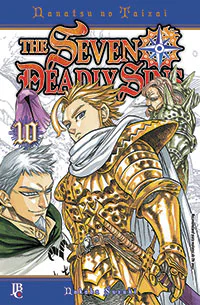 Capa de The Seven Deadly Sins #10, Editora JBC