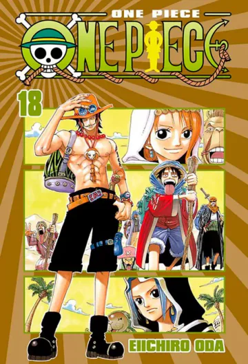 Capa de One Piece Vol. 18, Panini
