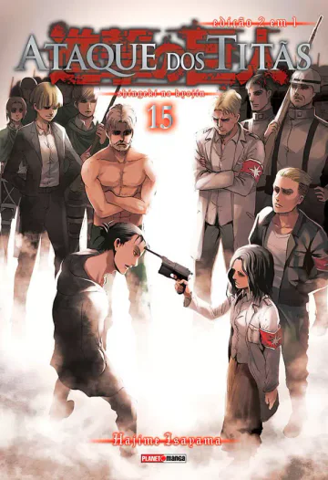 Capa de Ataque Dos Titãs (2 Em 1) Vol. 15, Panini