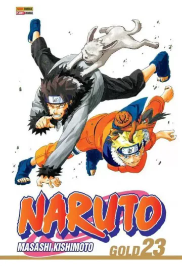 Capa de Naruto Gold Vol. 23, Panini