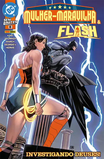 Capa de Mulher-Maravilha/Flash (2025) 08, Panini