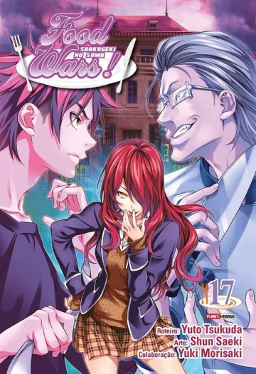 Capa de Food Wars Vol. 17, Panini