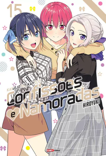 Capa de Kanojo Mo Kanojo - Confissões E Namoradas Vol. 15, Panini