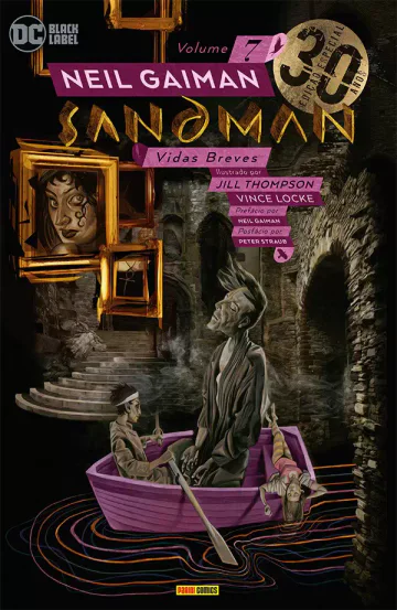 Capa de Sandman: Edição Especial De 30 Anos Vol. 7, Panini