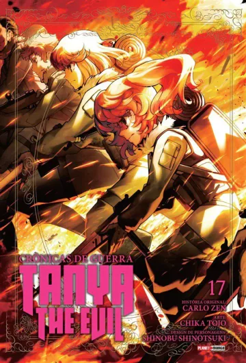 Capa de Tanya The Evil: Crônicas De Guerra Vol. 17, Panini
