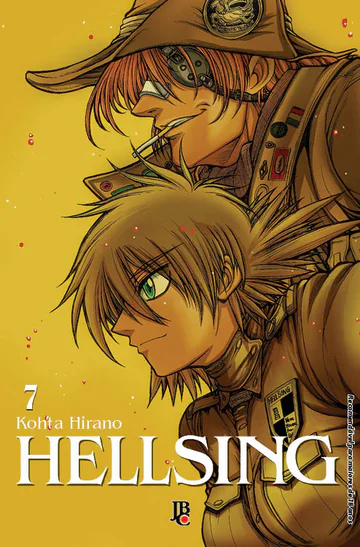 Capa de Hellsing Especial #07, Editora JBC