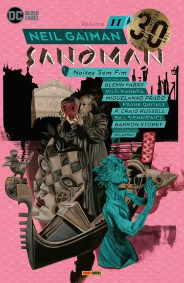Capa de Sandman: Edição Especial De 30 Anos Vol. 11, Panini