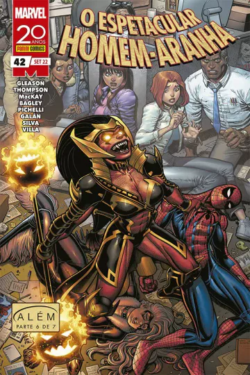 Capa de O Espetacular Homem-Aranha Vol. 42, Panini