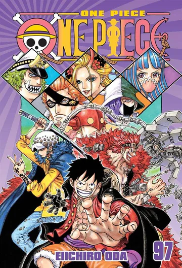Capa de One Piece Vol. 97, Panini