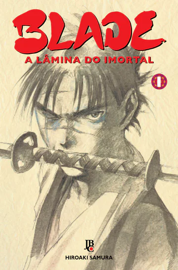 Capa de Blade - A Lâmina do Imortal - Nova Edição #01, Editora JBC