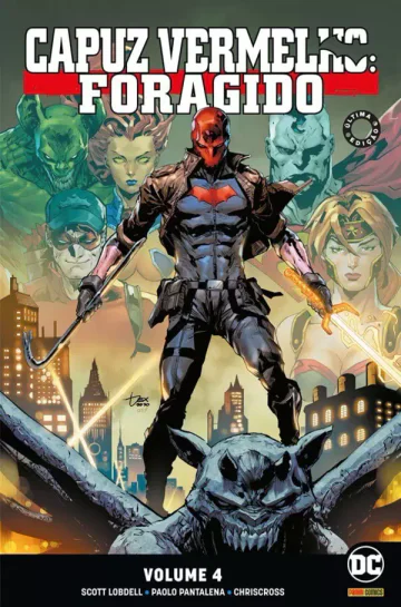 Capa de Capuz Vermelho: Foragido Vol. 4, Panini