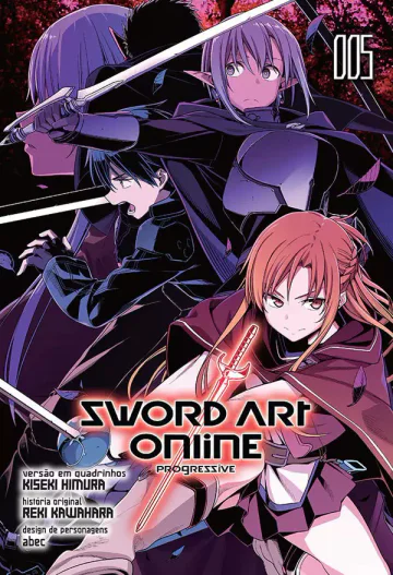 Capa de Sword Art Online Progressive Vol. 5, Panini