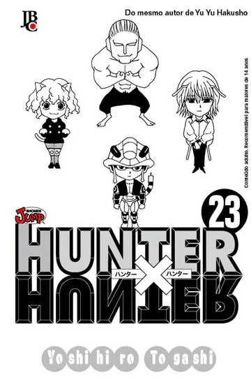Capa de Hunter X Hunter #23, Editora JBC