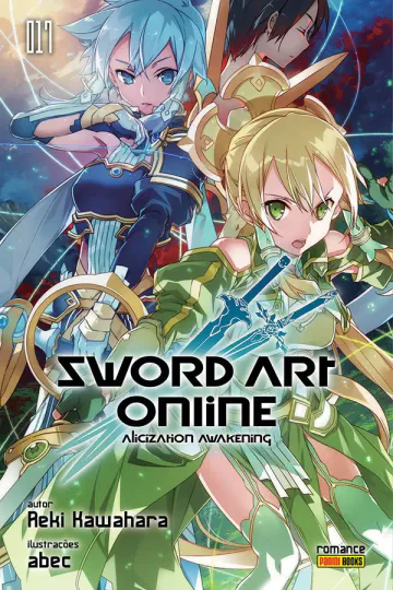 Capa de Sword Art Online: Alicization Awakening Vol. 17, Panini