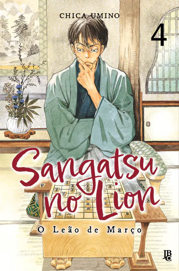 Capa de Sangatsu no Lion - O Leão de Março #04, Editora JBC