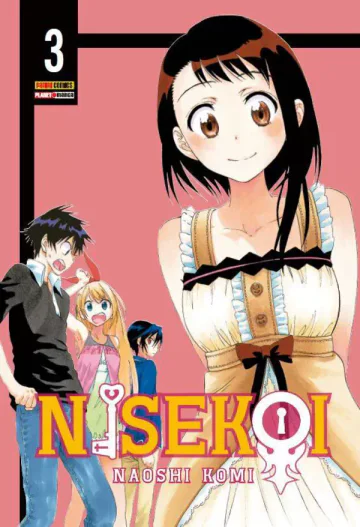 Capa de Nisekoi Vol. 3, Panini