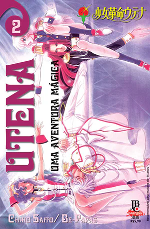 Capa de Utena - Uma Aventura Mágica #02, Editora JBC