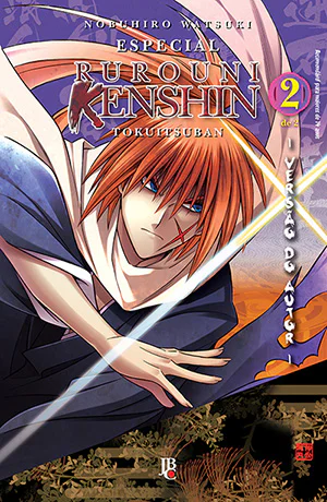 Capa de Especial Rurouni Kenshin - Versão do Autor #02, Editora JBC