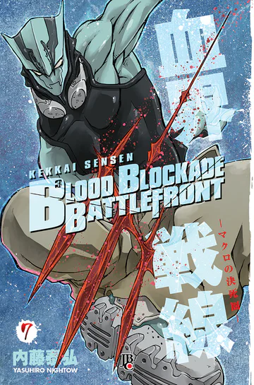 Capa de Blood Blockade Battlefront #07, Editora JBC