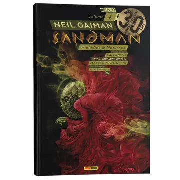 Capa de Sandman: Edição Especial De 30 Anos Vol. 1, Panini
