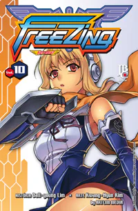 Capa de Freezing #10, Editora JBC
