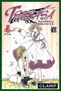 Capa de Tsubasa #50, Editora JBC