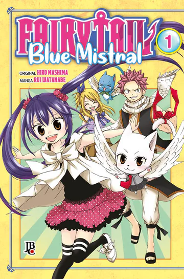 Capa de Fairy Tail Blue Mistral #01, Editora JBC