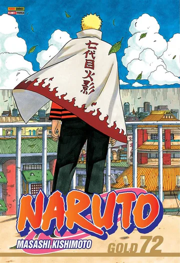 Capa de Naruto Gold Vol. 72, Panini