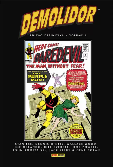 Capa de Demolidor: Edição Definitiva Vol. 1, Panini