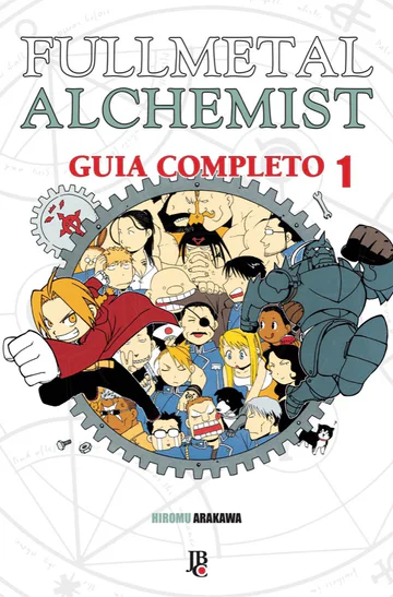 Capa de Fullmetal Alchemist Guia Completo #01, Editora JBC