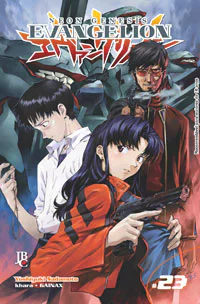 Capa de Neon Genesis Evangelion #23, Editora JBC