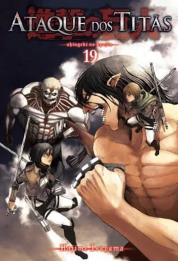 Capa de Ataque Dos Titãs Vol. 19, Panini