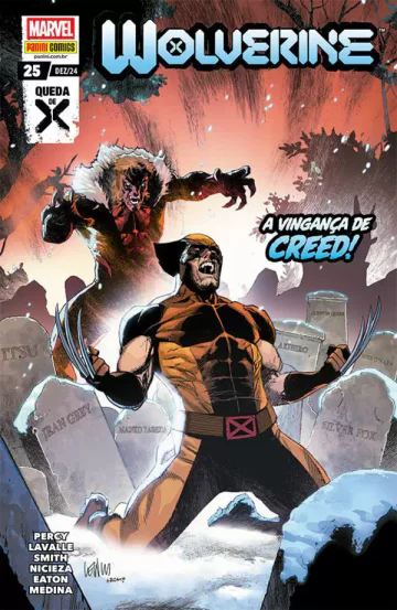 Capa de Wolverine (2022) Vol. 25, Panini
