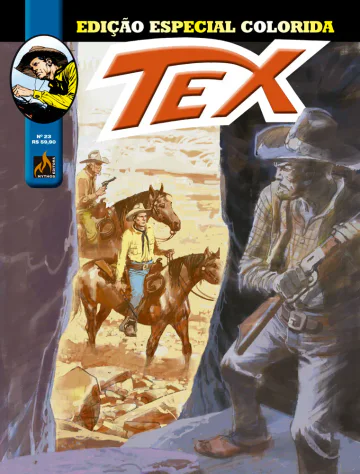 Capa de Tex Especial Colorida — nº 23, Mythos Editora